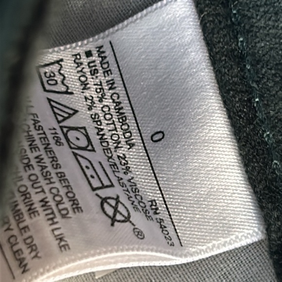 NWT Old Navy High rise rockstar super skinny velvet pants size 0 - Picture 6 of 6